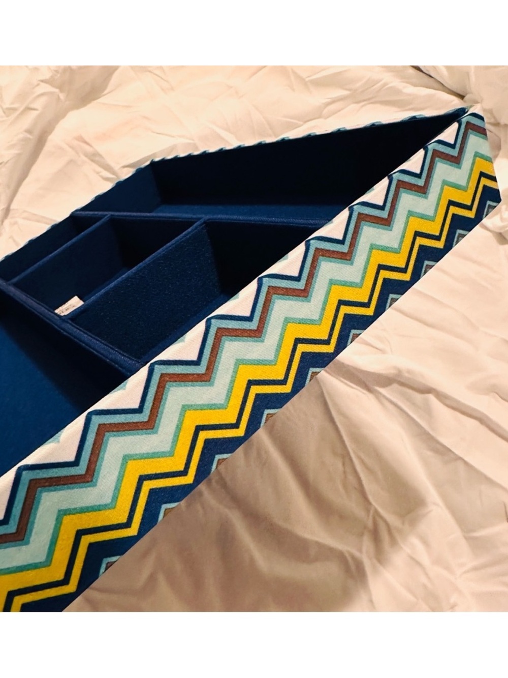 Missoni for Target | Organizer | Five Section Organizer Tray | Blue Chevron